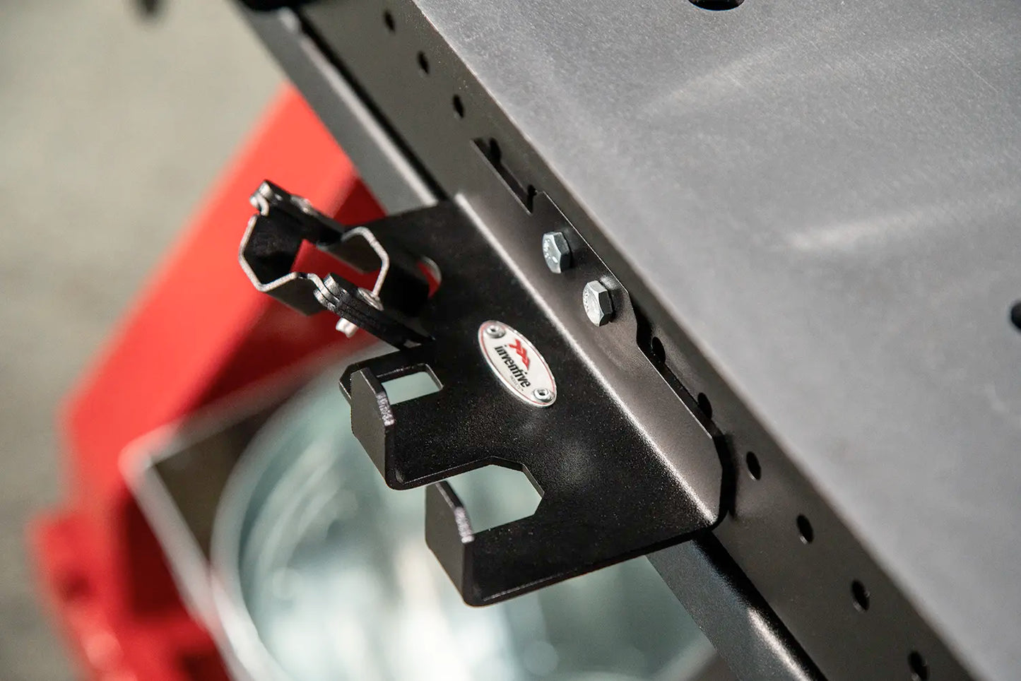 three position tool holder flush with table edge