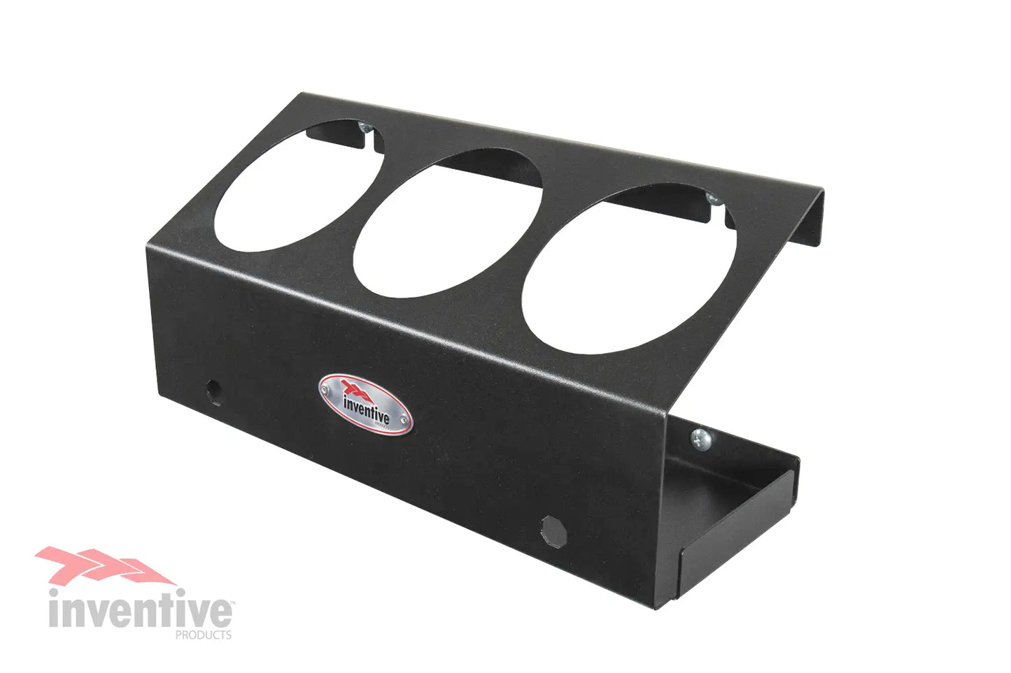 three spray bottle holder