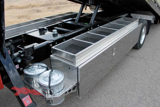 tow truck trash can holder