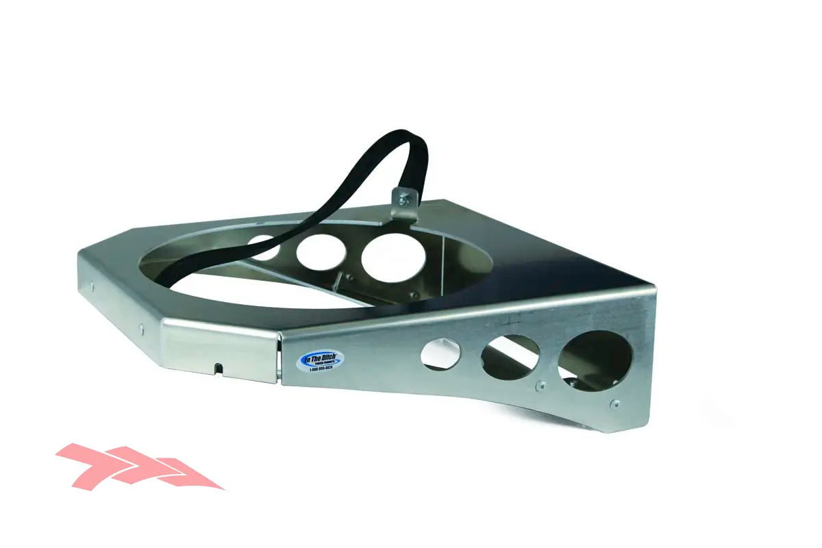 vertical mount trash can holder