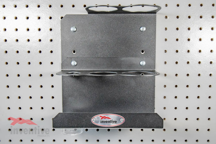 wall mounted grease gun storage